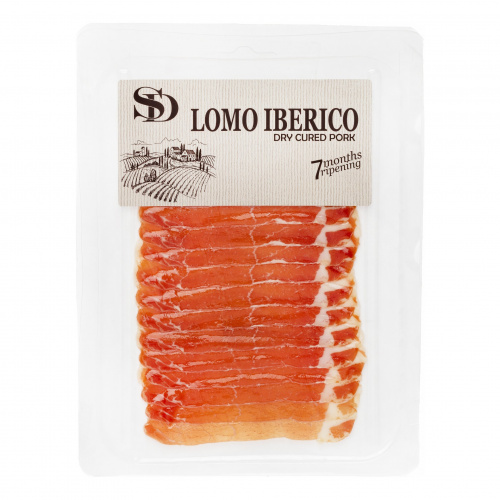 Ломо иберико «Lomo iberico» свинина сыровяленая, Сытный Дом (0,050кг)