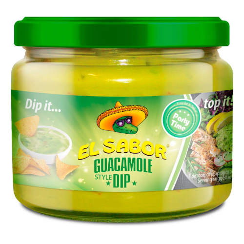 Соус-дип Гуакамоле, т.з. “El Sabor” (0,300кг)