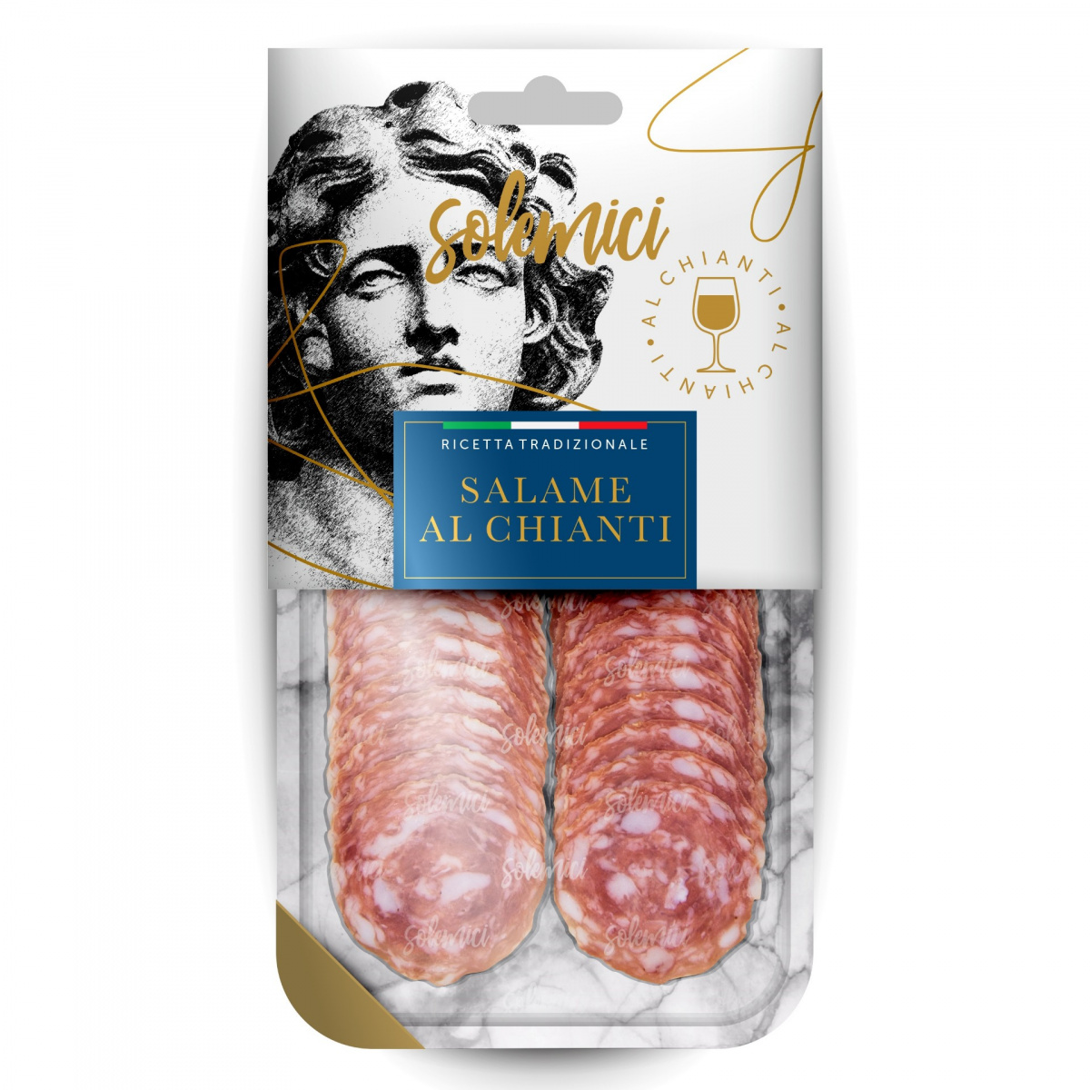 Колбаса Салями «С Кьянти», Solemici (0,070кг)