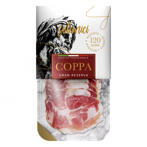 Продукт из свинины с/в категория Б Coppa, Solemici (0,090кг)