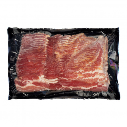 Бекон с/к, в/у, нарезка зам. " Segreti d’Artigiano " (~1,000 кг)