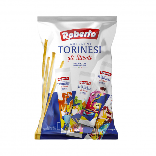 Палочки Хлебные Гриссини Торинези, Roberto (0,350кг) Палочки Хлебные Гриссини Торинези, Roberto (0,350кг)