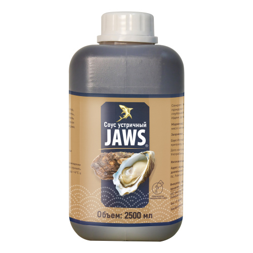 Соус устричный "JAWS" (2,700 кг / 2,500 л)
