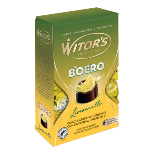 Конфеты с ликером Лимончелло "Il Boero" ТМ «Witor’s» (145 г) упак. 12 шт.
