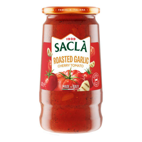 Соус томатный с чесноком "Sacla" (0,420 кг)