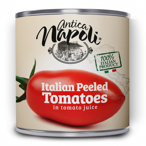 Томаты очищенные целые в томатном соке, Antica Napoli (2,5кг) Томаты очищенные целые в томатном соке, Antica Napoli (2,5кг)