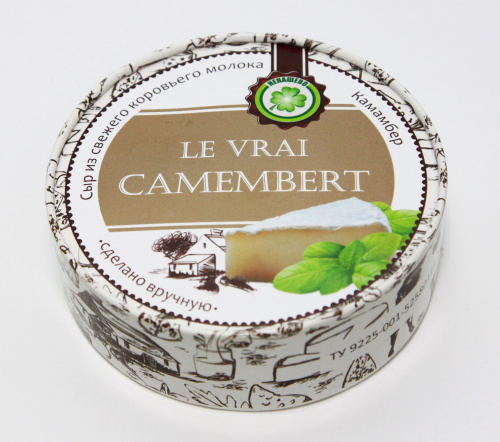 Сыр Камамбер 55% круглая коробка (0,240кг)
