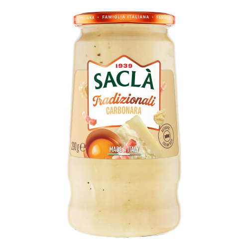 Соус для пасты Карбонара "Sacla" (0,290 кг)