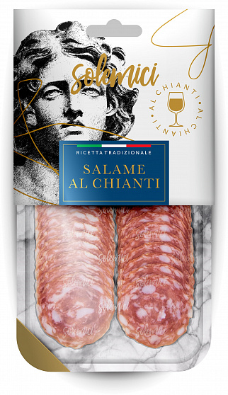 Колбаса с/в, п/с Salame Al Chianti, Solemici (0,070кг)