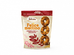 Печенье сдобное с шоколадной крошкой, Falcone (0,500кг)