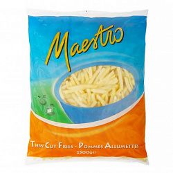 Картофель фри  7 мм, MAESTRO Agristo (2,5кг)