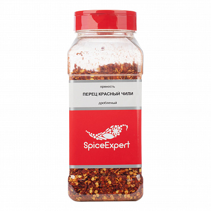 Перец красный острый Чили дробленый, SpicExpert (0,300кг)