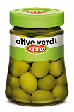 Оливки зеленые с косточкой, D`Amico (0,300кг)
