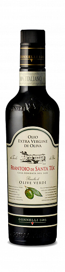 Масло оливковое Extra Virgin Frantoio di Santa Tea Raccolta di olive verdi, Gonnelli (0,5л)